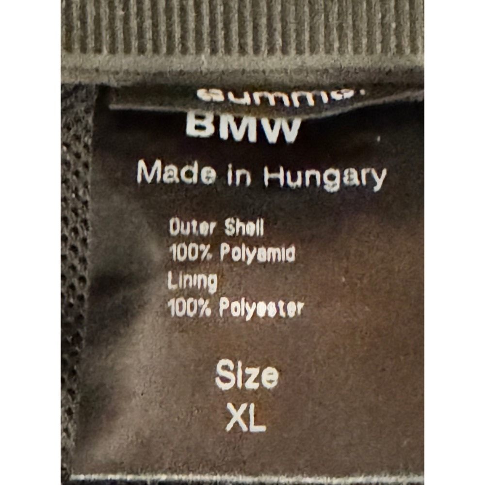 BMW Motorrad CoverAll Riding Suit Mens XL Grey Black Motorcycle Jumpsuit Gear - Picture 4 of 11